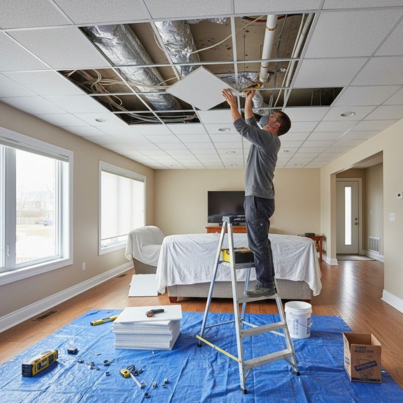 Ceiling Smoothing Service